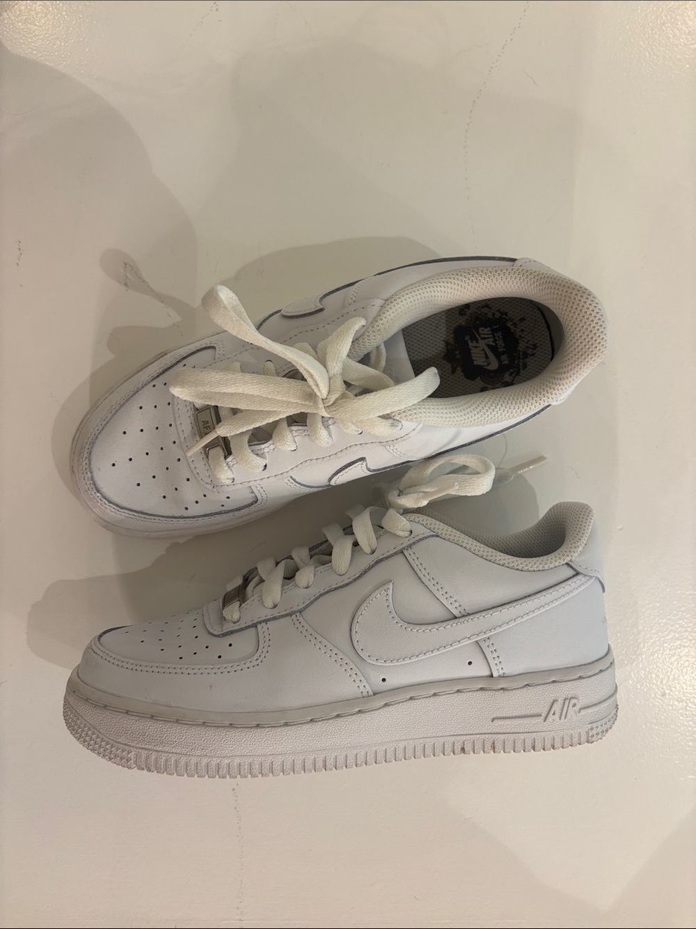 Nike All-White Air Force Low Sneakers